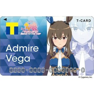 ウマ娘 プリティーダービー アドマイヤベガ Tカード Vポイントカード 新品未開封 未登録