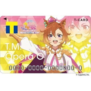 ウマ娘 プリティーダービー テイエムオペラオー Tカード Vポイントカード 新品未開封 未登録