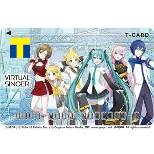 バーチャル・シンガー 2024ver プロジェクトセカイ プロセカ 初音ミク Tカード Vポイントカード 新品未開封 未登録