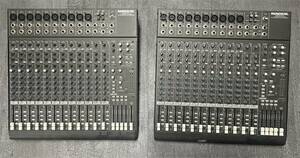 MACKIE 1642 VLZ PRO　2台　ジャンク品