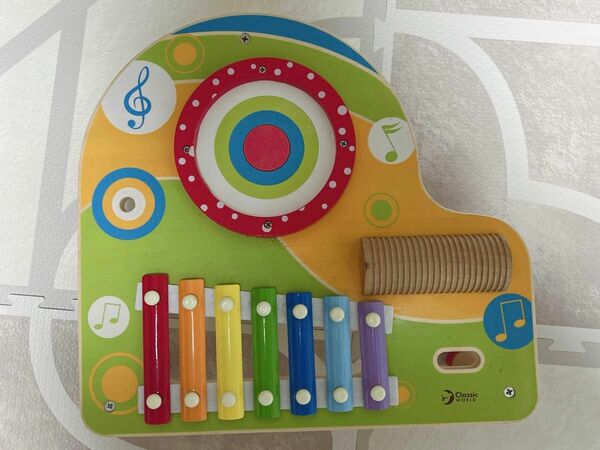 ドラムセット 音楽楽器玩具 幼児用ベビー楽器おもちゃ 木製木琴 打楽器