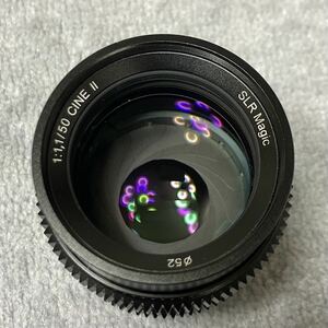 SLR Magic CINEⅡ 50mm F1.1 SONY Eマウント