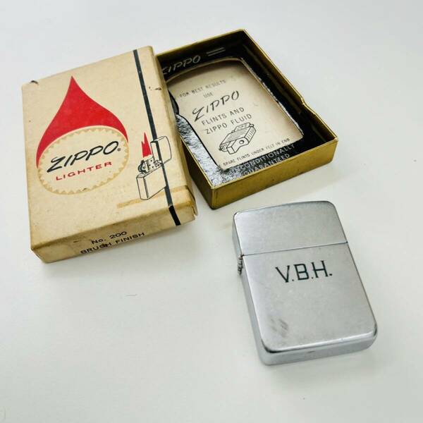 ZIPPO ジッポー ライター 1940～1941年 4バレル ラウンドコーナー モデル 希少 シルバーカラー ビンテージ ヴィンテージ 純正 1792