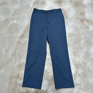 80s ディッキーズ Dickies USA製 874 チビタグ w34 ネイビー 34×30 90s