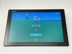 U249【動作確認済】 SONY Xperia Z4 Tablet Wi-Fiモデル SGP712JP ブラック