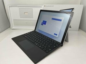 WIN119【美品】 Microsoft Surface Pro7+ 1960 タイプカバー付 128GB 8GB intel core i5-1135G7 2.40GHz /100