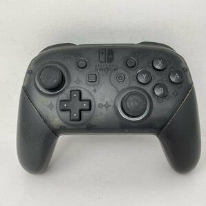 F11【動作確認済】 Nintendo Switch スイッチ コントローラー プロコン HAC-013 ブラックの画像1