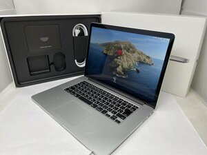 M528【美品】 充放電回数10回 MacBook Pro Retina Mid 2015 15インチ SSD 256GB 2.2GHz Intel Core i7 MJLQ2J/A