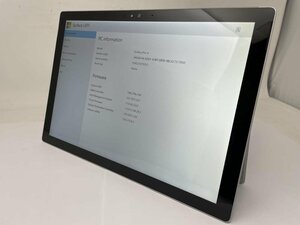 U295【ジャンク品】 UEFIメニュー起動可 Microsoft Surface Pro4 128GB 4GB intel core i5-6300U 2.40GHz　/100