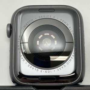 1078【動作確認済】 Apple Watch Series4 GPS 44mm スペースブラックアルミニウムケース スポーツバンド バッテリー80％の画像3
