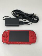 F42【ジャンク品】 SONY PSP 3000 レッド_画像1