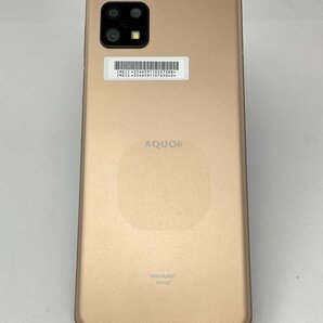 U412【ジャンク品】 AQUOS sense6 SHG05 au SIMロック解除済み SIMフリー カッパーの画像2