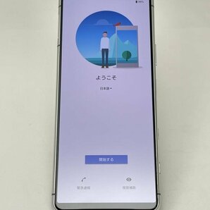 201【動作確認済・制限○ 白ロム】 Xperia 5Ⅱ SOG02 au グレーの画像1