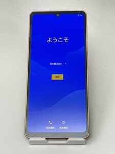 11【ジャンク品】デモ機 AQUOS sense6 SHG05 au SIMロック解除済 SIMフリー カッパー