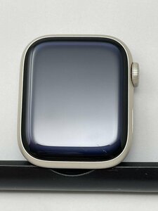 U407[ рабочее состояние подтверждено ] Apple Watch Series7 GPS 41mm Star свет aluminium кейс частота нет аккумулятор 94%