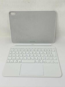 U244【動作確認済・保証有】 Apple iPad Magic Keyboard Folio A2695 キーボード 純正 ホワイト