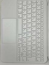 U244【動作確認済・保証有】 Apple iPad Magic Keyboard Folio A2695 キーボード 純正 ホワイト_画像2