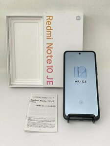 417【美品・制限○　白ロム】 Redmi Note 10 JE XIG02 au グレー