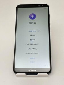 1055【ジャンク品】 HUAWEI Mate10 Lite SIM フリー ブルー