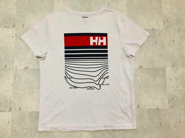 美品　サイズM HELLY HANSEN ヘリーハンセン 白　Tシャツ