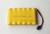即決 7.2V 700mA SMコネクタ 互換 Ni-Cd ニカド　ニッカド電池　単3×6本型 充電　電池　バッテリー　即納可能　特定記録発送_画像2