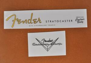 ★ Fender Waterslide Logo Guitar Decal ST 54-60 ★