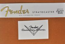 ★ Fender Waterslide Logo Guitar Decal ST 54-60 ★_画像3