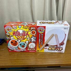 Wii 太鼓の達人 太鼓とバチ 2セットタタコン /140