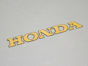 ★HONDA ロゴ ホンダSR 純正 ワッペン 80年代 当時物 SW3041