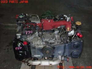 1UPJ-17142010]インプレッサ WRX-STi(GVF)エンジン EJ25 EJ257 EJ257HC4LE 4WD 中古