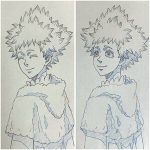 Black Clover Оригинальный рисунок 24 штуки Ril / Genga [Cell Picture Cel]