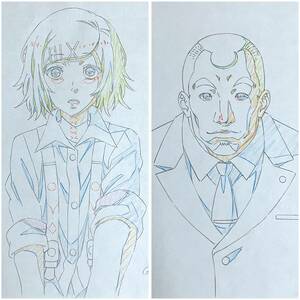 東京喰種 原画 14枚セット 什造／[Cel Genga セル画]