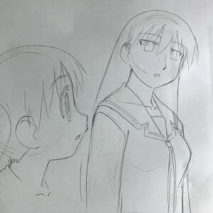 あずまんが大王 原画 20枚セット 榊 ちよ／genga [セル画 Cel]