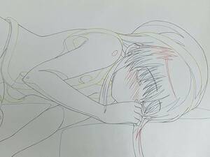 キスシス 原画 2枚セット りこ／Genga [セル画 Cel]