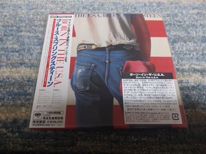 (帯付日本盤 紙ジャケットCD) ブルース スプリングスティーン BRUCE SPRINGSTEEN ボーン イン ザ USA BORN IN THE U.S.A.