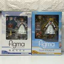 1円〜 [開封] 魔法少女リリカルなのは A's figma 高町なのは&フェイト・テスタロッサ 制服Ver. 2点セット マックスファクトリー 正規品_画像2