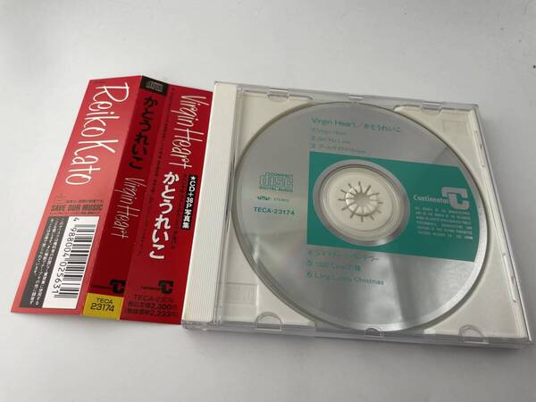 帯付き ヴァージン・ハート CD かとうれいこ 2H37-05: 中古