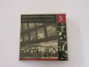 GEWANDHAUSORCHESTER LEIPZIG　ゲヴァントハウス交響楽団　５CD-BOX