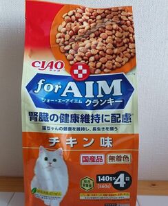 いなば for AIM クランキー 猫用 チキン味　560g
