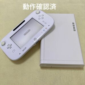 【動作確認済】Nintendo WiiU パッドセット 32GB ホワイト　ジャンク品