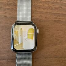 Apple Watch Series 4 Cellularモデル Stainless 画面割れ_画像2