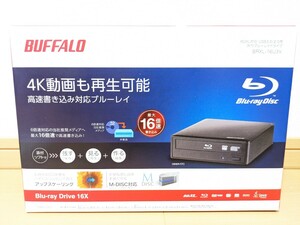 BUFFALO 外付け ブルーレイディスクドライブ BRXL-16U3V