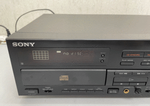 SONY ソニー TXD-R11 CDカセットデッキ ジャンク品