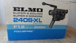 昭和レトロ アンティーク 映写機　ELMO　240S-XL　　中古　動作未確認です。