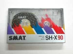 希少 未開封 SMAT SH-X90 CASSETTE TAPE TYPE1 NORMAL POSITION カセットテープ 90分 ノーマルポション 韓国製 Made In Korea