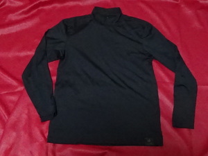 * lecoq Le Coq спорт L длинный рукав нижняя рубашка мужской с высоким воротником стрейч материалы GOLF Golf чёрный 12884
