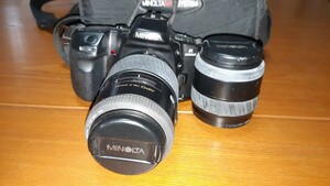 ミノルタ MINOLTA a-303si SUPER フィルムカメラ SIGMA レンズ 100-300ｍｍ 20-80mmケース付き 