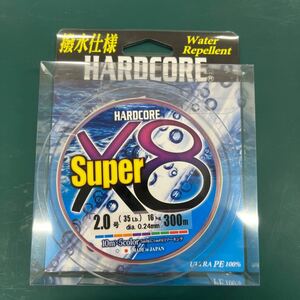 DUEL (デュエル) PEライン 釣り糸 HARDCORE スーパー X8 【ライン 釣りライン 釣具 高強度 高感度】 2.0号 300m 5 釣り糸 ライン　②