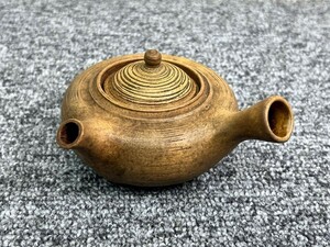 ⑥依頼品 骨董 急須 詳細不明 横手急須 茶器 茶道具 D11