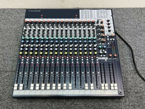 ④ Soundcraft サウンドクラフト アナログミキサー 16ch FX16Ⅱ 音響機材 音楽機材 音出し確認済み 現状品【1】B02